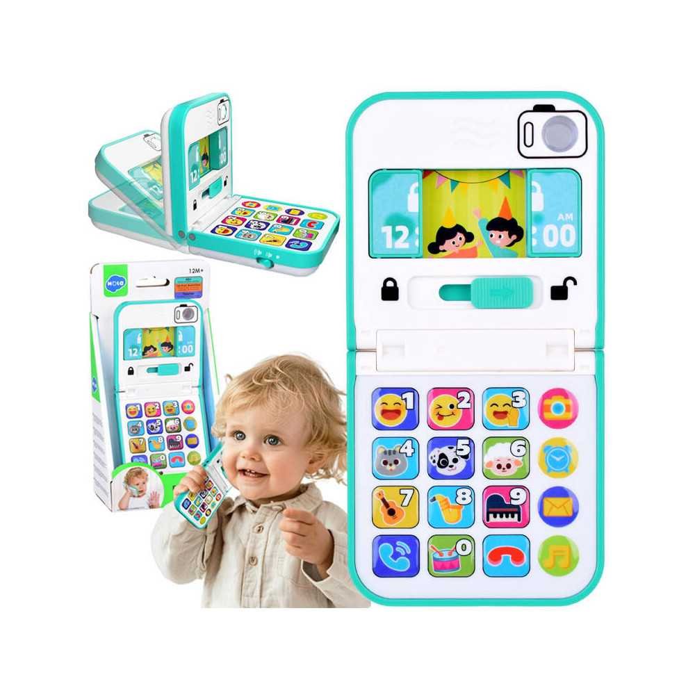 Interactive musical foldable smartphone phone for kids ZA5424