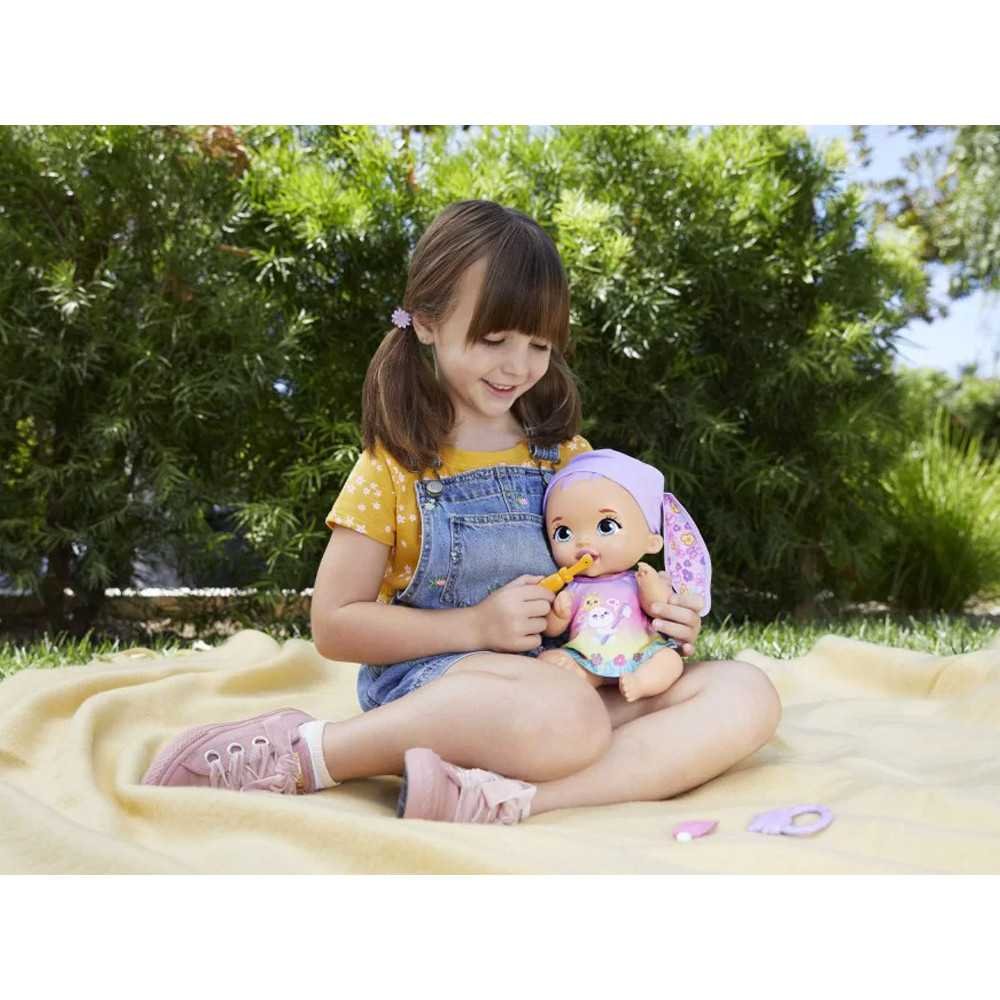 My Garden Baby doll brushing teeth with a bunny doll doll with accessories ZA5432