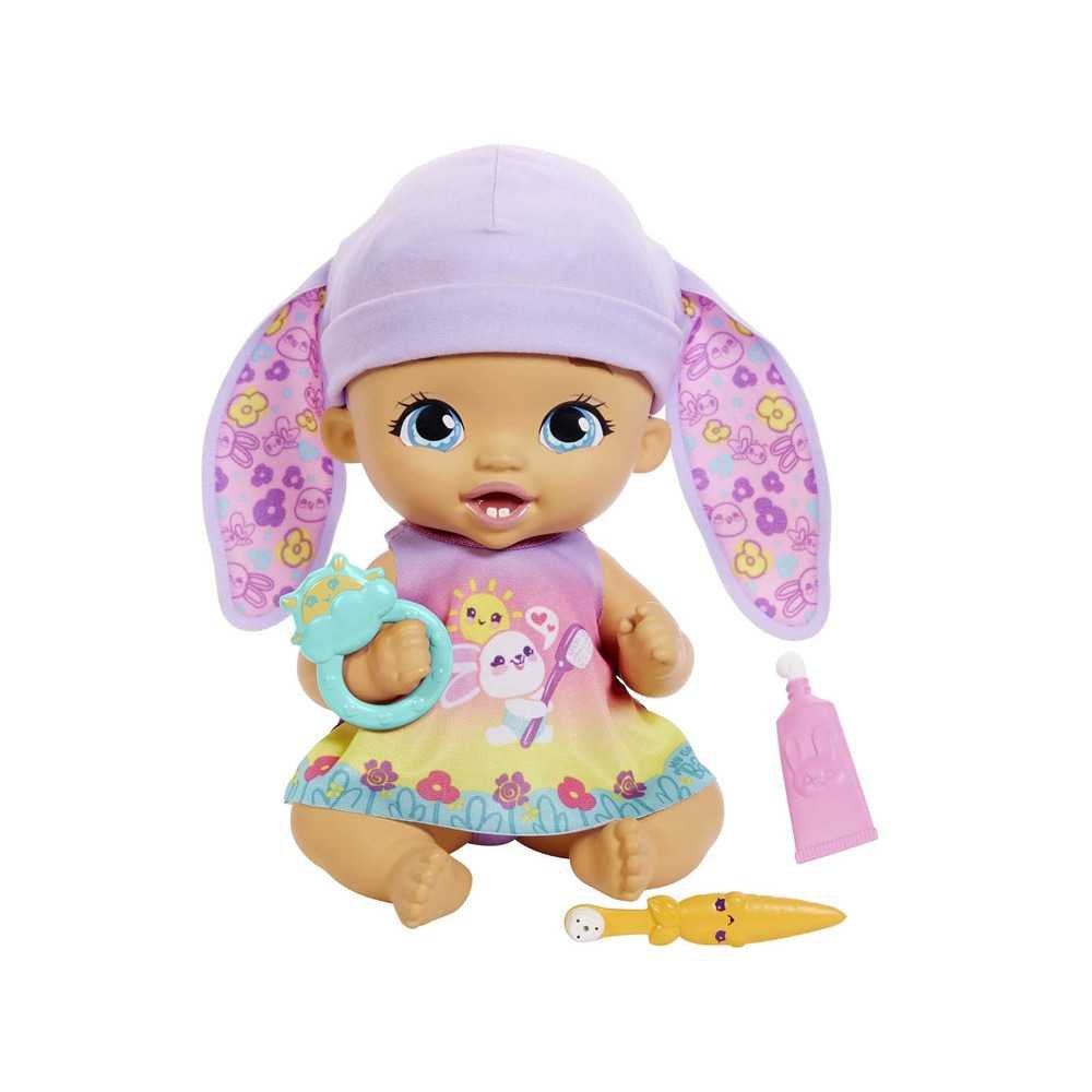 My Garden Baby doll brushing teeth with a bunny doll doll with accessories ZA5432