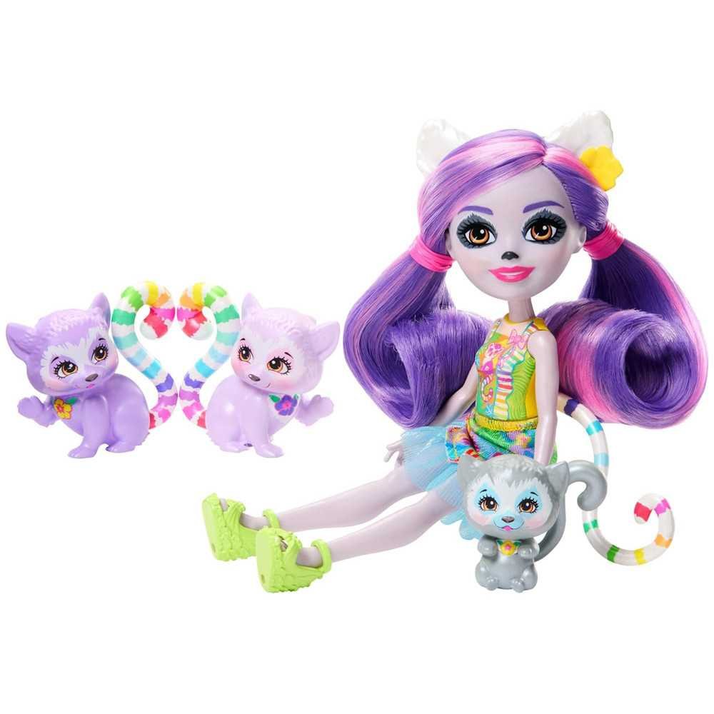 Enchantimals Sunshine Beach Lorinda Lemur doll ZA5440