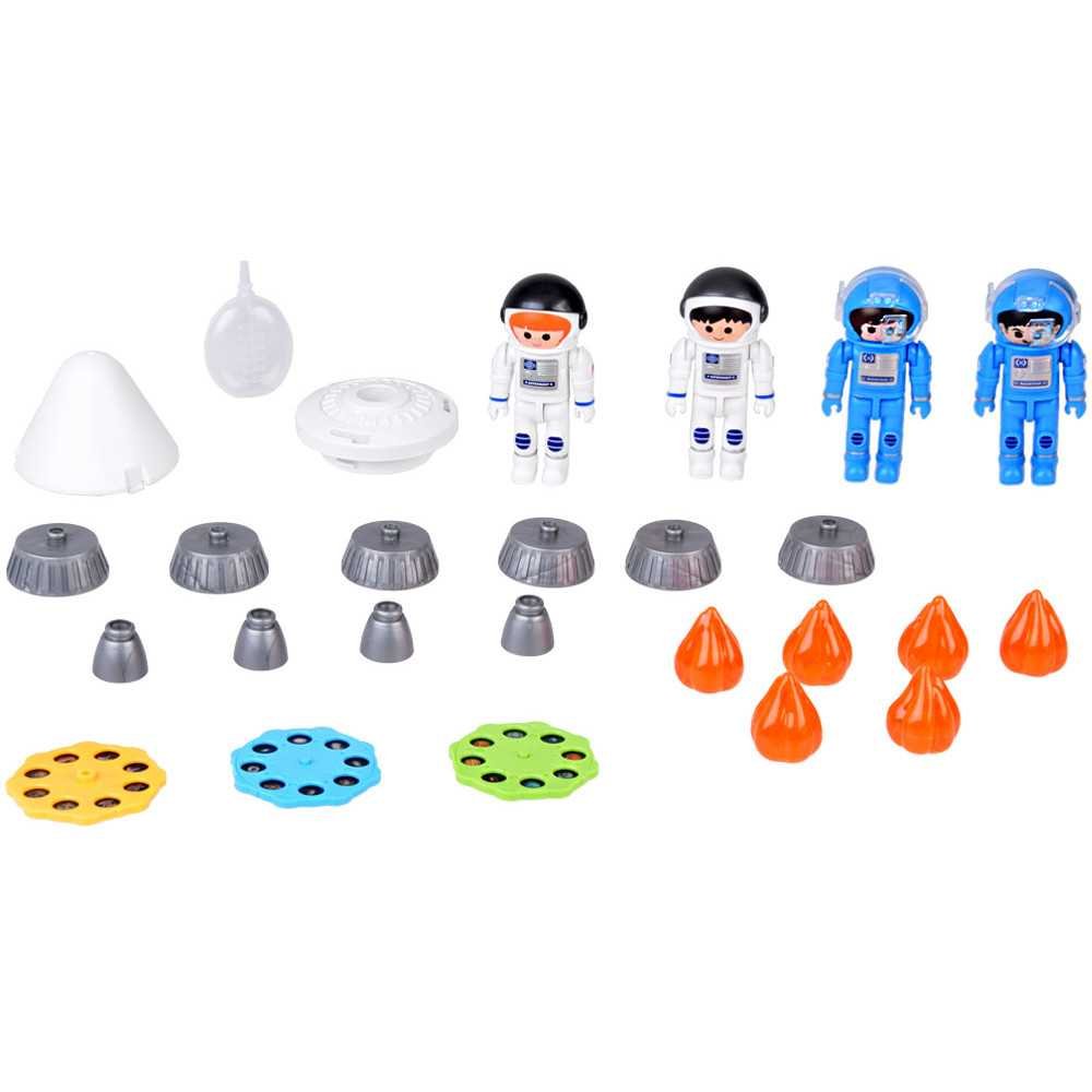 Space Station Rocket Shuttle Projector Set + Figures ZA5455