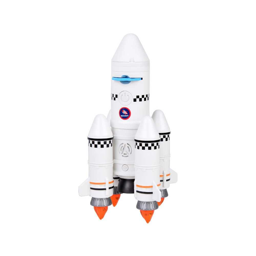 Space Station Rocket Shuttle Projector Set + Figures ZA5455