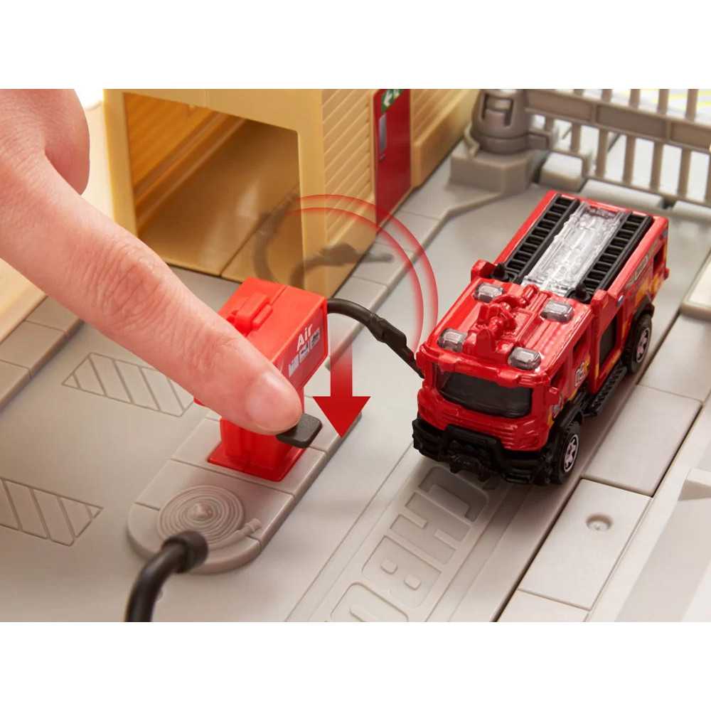 Gaisrinės tarnybos rinkinys Mattel Matchbox + gaisrinis automobilis ZA5526-Laikina-e-vaikas