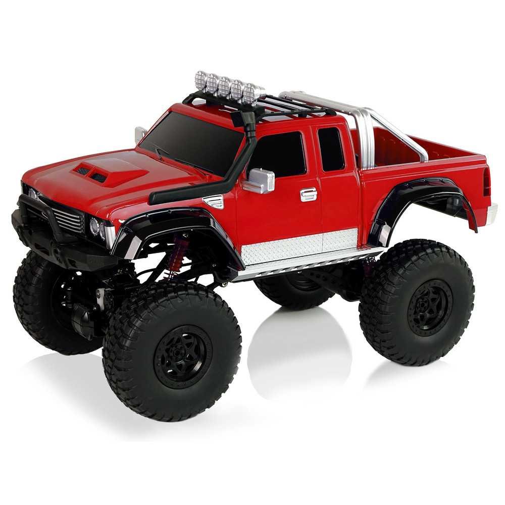 Nuotolinio valdymo visureigis R/C 2.4G 1:8 Raudonas 4x4-Žaislai, Auto ir transporto žaislai, Valdomos radijo bangomis-e-vaikas