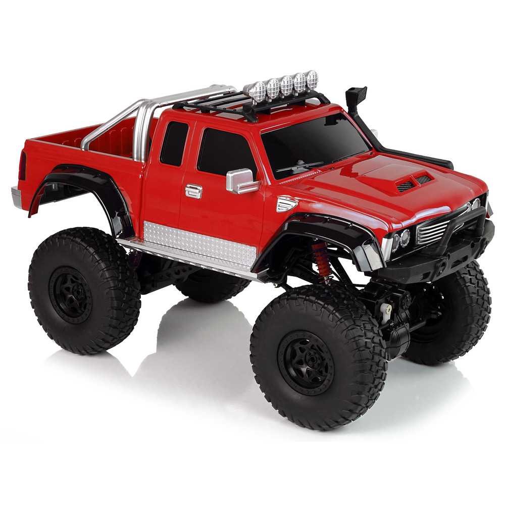 Nuotolinio valdymo visureigis R/C 2.4G 1:8 Raudonas 4x4-Žaislai, Auto ir transporto žaislai, Valdomos radijo bangomis-e-vaikas