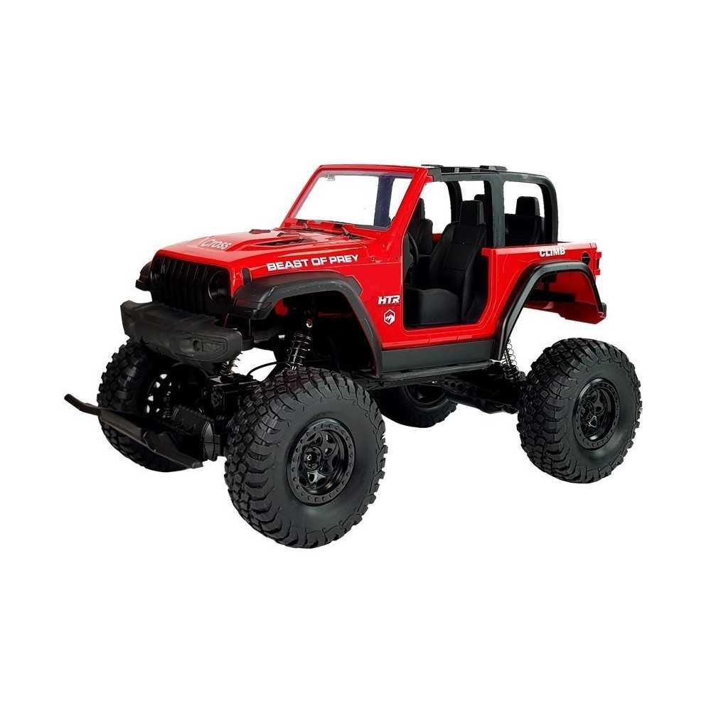 Red Remote Controlled Jeep Terrain Car 2.4G