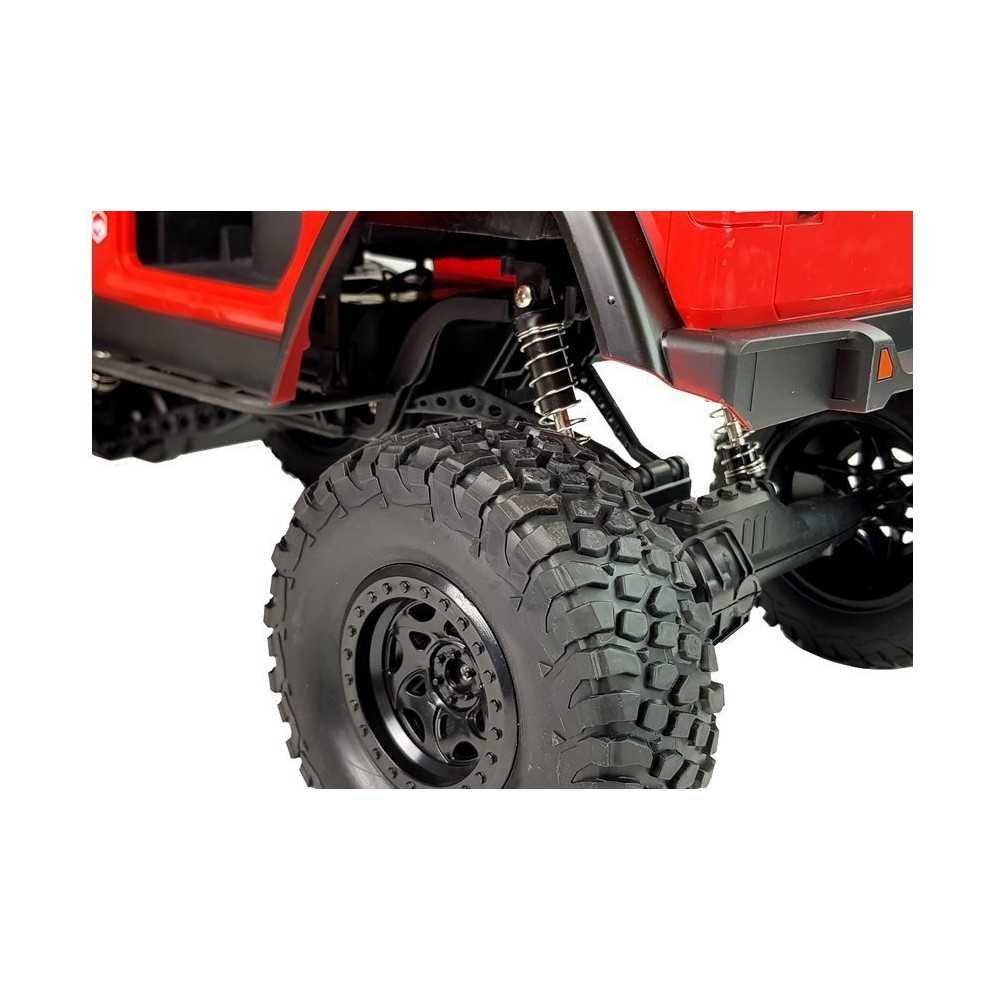 Red Remote Controlled Jeep Terrain Car 2.4G