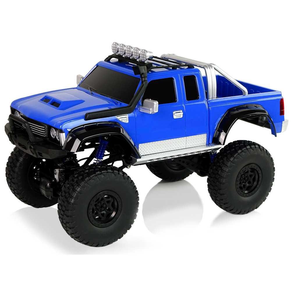 Nuotoliniu būdu valdomas visureigis R/C 2.4G Climbing Car 1:8 Blue 4x4-Žaislai, Auto ir transporto žaislai, Valdomos radijo bang