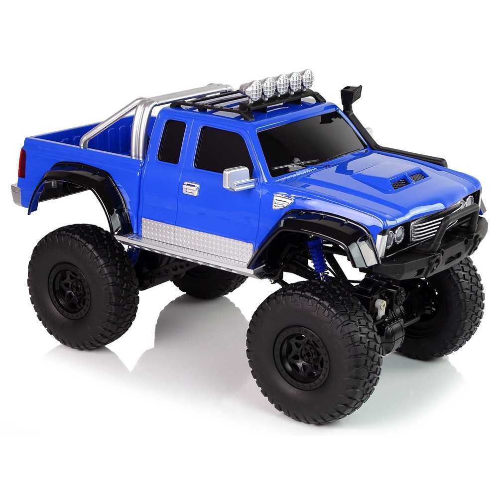 Nuotoliniu būdu valdomas visureigis R/C 2.4G Climbing Car 1:8 Blue 4x4-Žaislai, Auto ir transporto žaislai, Valdomos radijo bang