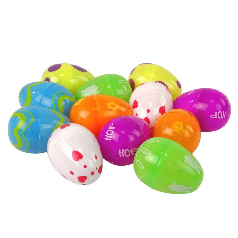 Squishy Easter Eggs Set 12 Pieces