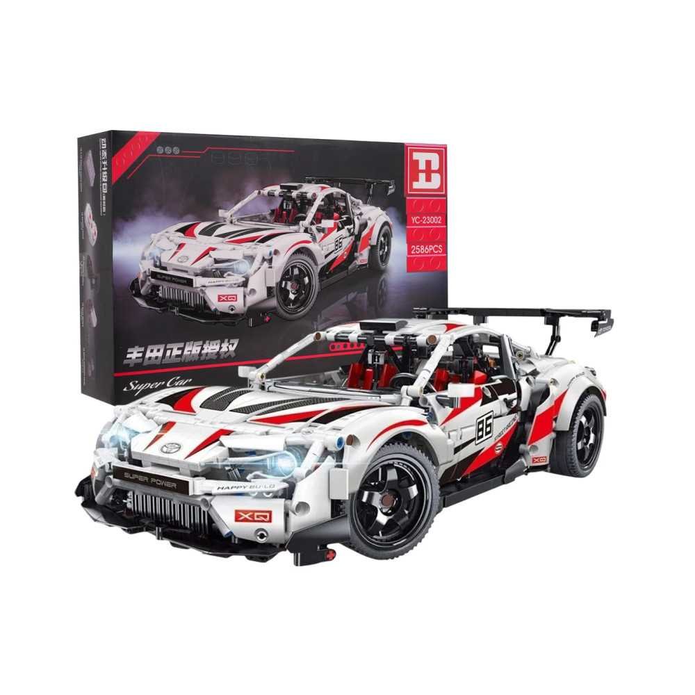 Konstruktorius Super automobilis GT86, 2586 el., baltas-Žaislai, Konstruktoriai, Lego, statybiniai blokai-e-vaikas