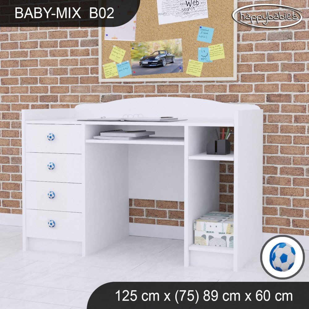 BIURKO BABY MIX B02 WHITE