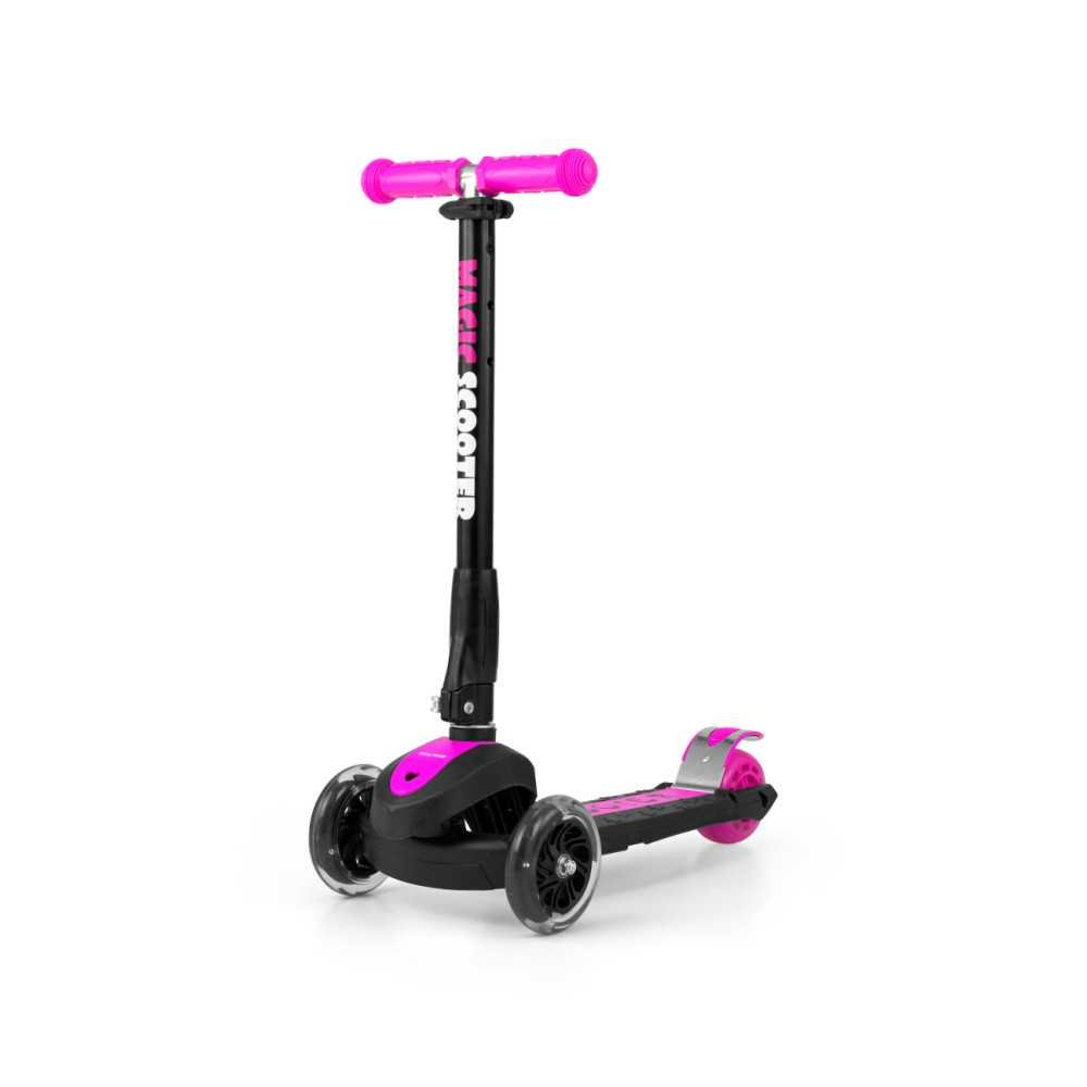 Paspirtukas Milly Mally Magic Scooter, Pink-Judėjimui, Paspirtukai vaikams-e-vaikas