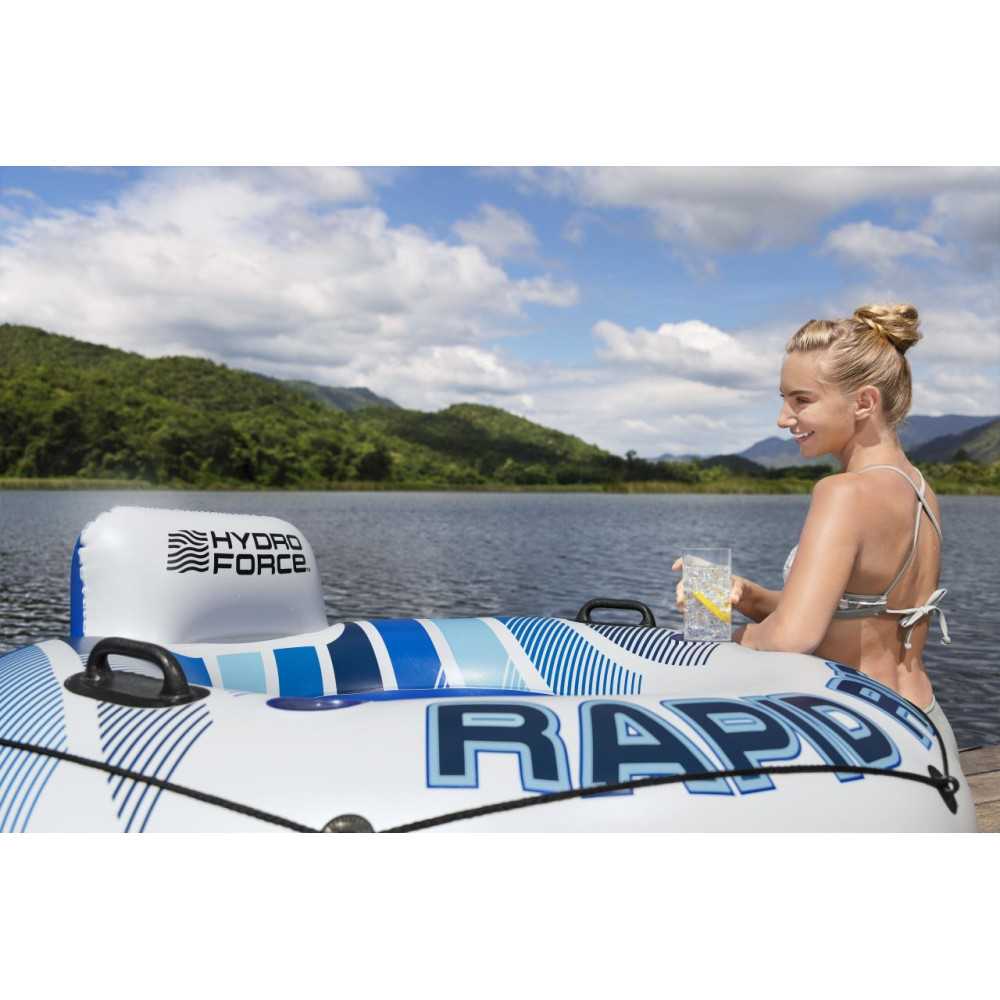 Pripučiamas plaukimo čiužinys BESTWAY Rapid Rider su atlošu 135 cm-Laikina-e-vaikas