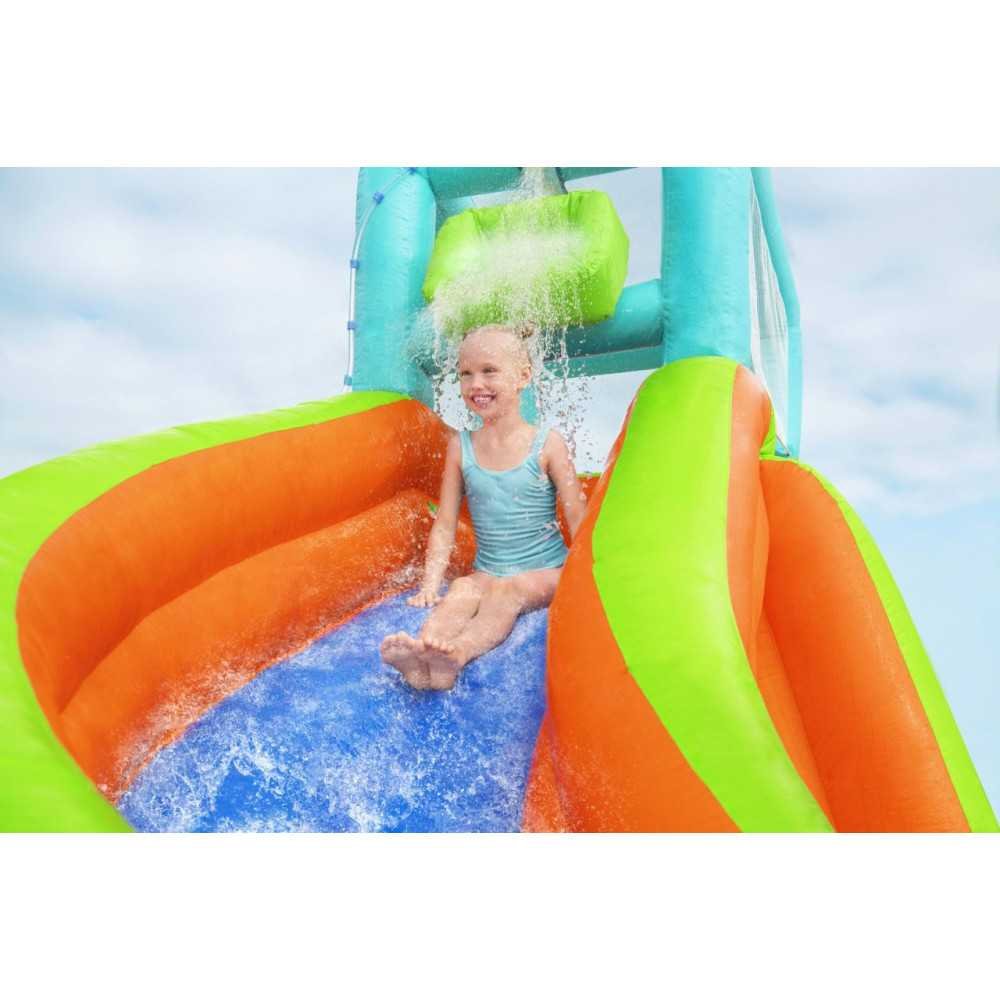 Žaidimų aikštelė BESTWAY Turbo Splash Mega Waterpark-Žaislai, Lauko žaislai, Batutai, Baseinai, Pripučiami batutai, Pripučiami b