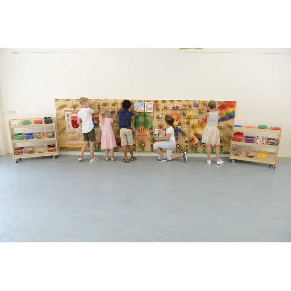 Kūrybinė mokslinė STEM lenta MASTERKIDZ 2 dalių rinkinys 120x80 cm-Žaislai, Lavinamieji žaislai, Veiklos centrai-e-vaikas