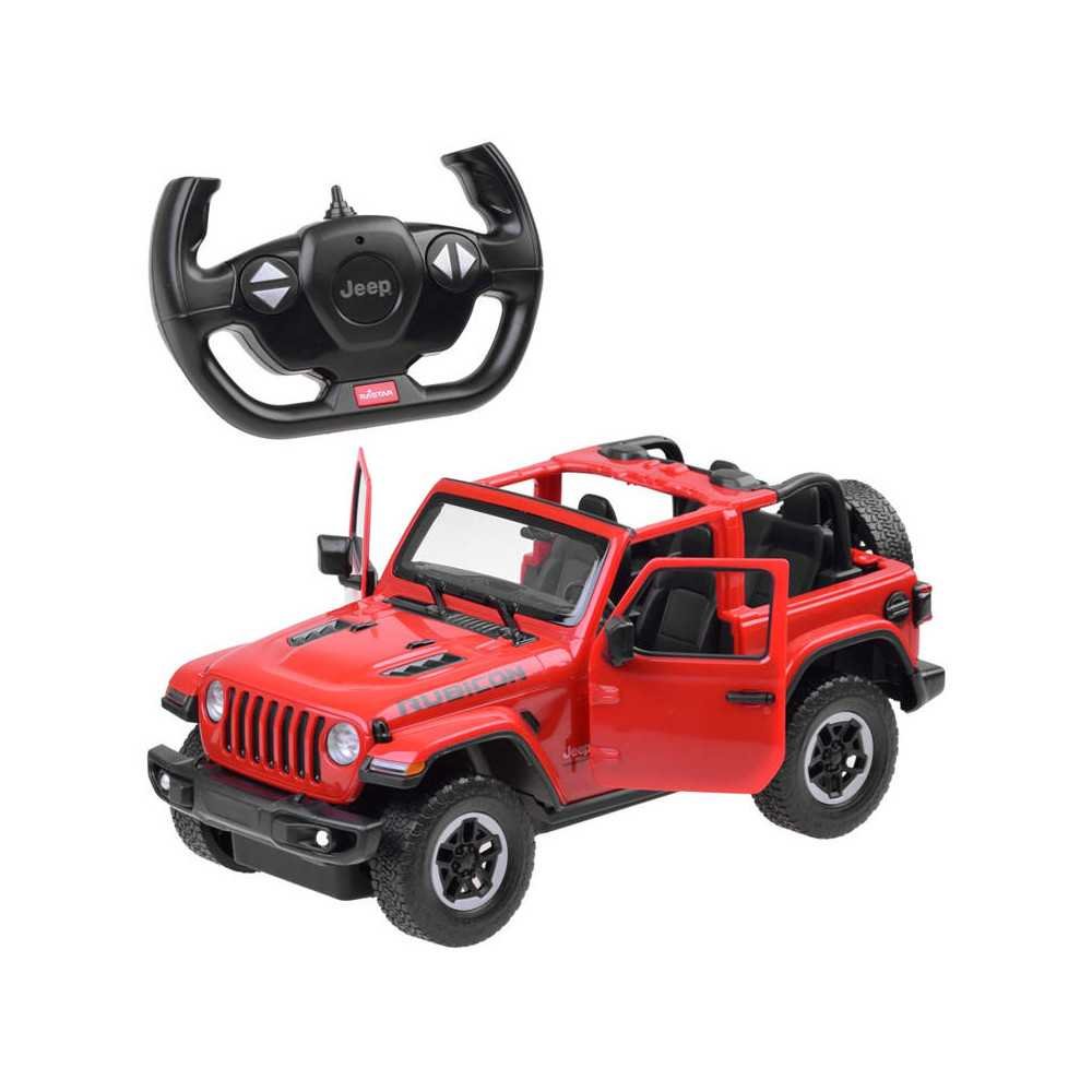 Nuotoliniu būdu valdomas Jeep RUBICON visureigis RASTAR RC0581-Žaislai, Auto ir transporto žaislai, Valdomos radijo bangomis-e-v