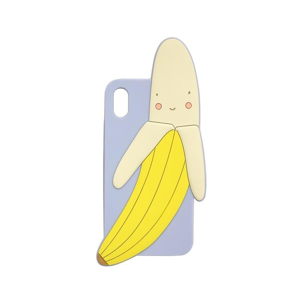 Banana Soft Silicone iPhone Case (X & XS)