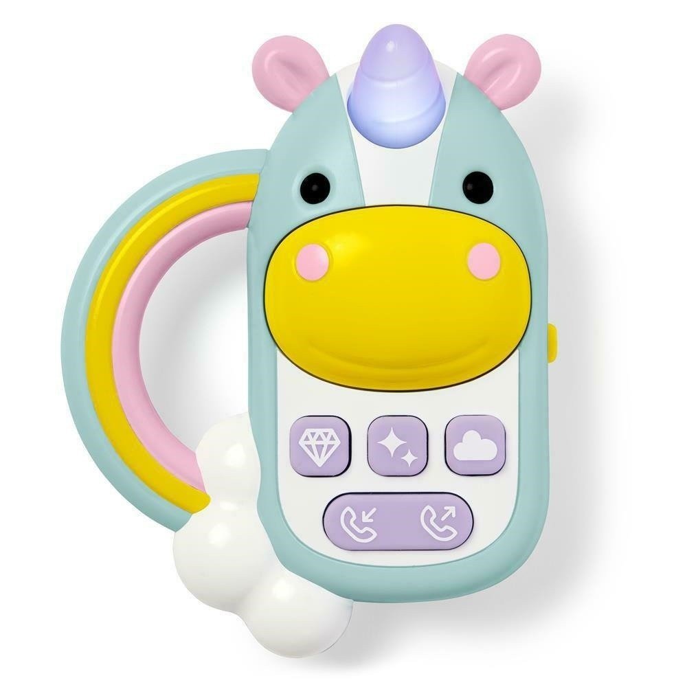 SKIP HOP - Aktyvus telefonas Zoo Unicorn-Žaislai, Kūdikiams, Žaislai mažyliams (iki 3 m.