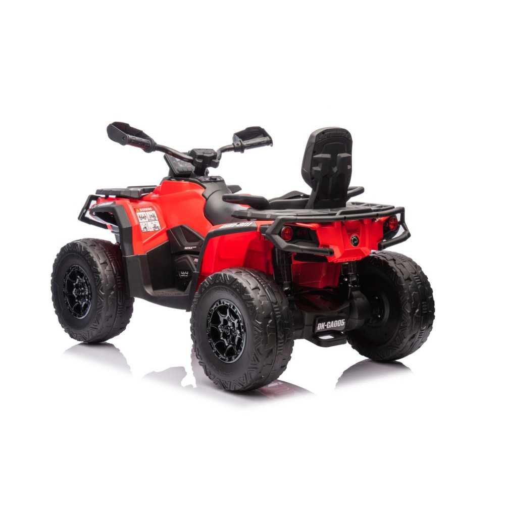 Elektrinis keturratis Can Am Outlander ATV nuotolinio valdymo, Red-Elektromobiliai vaikams, Keturračiai ir bagiai-e-vaikas