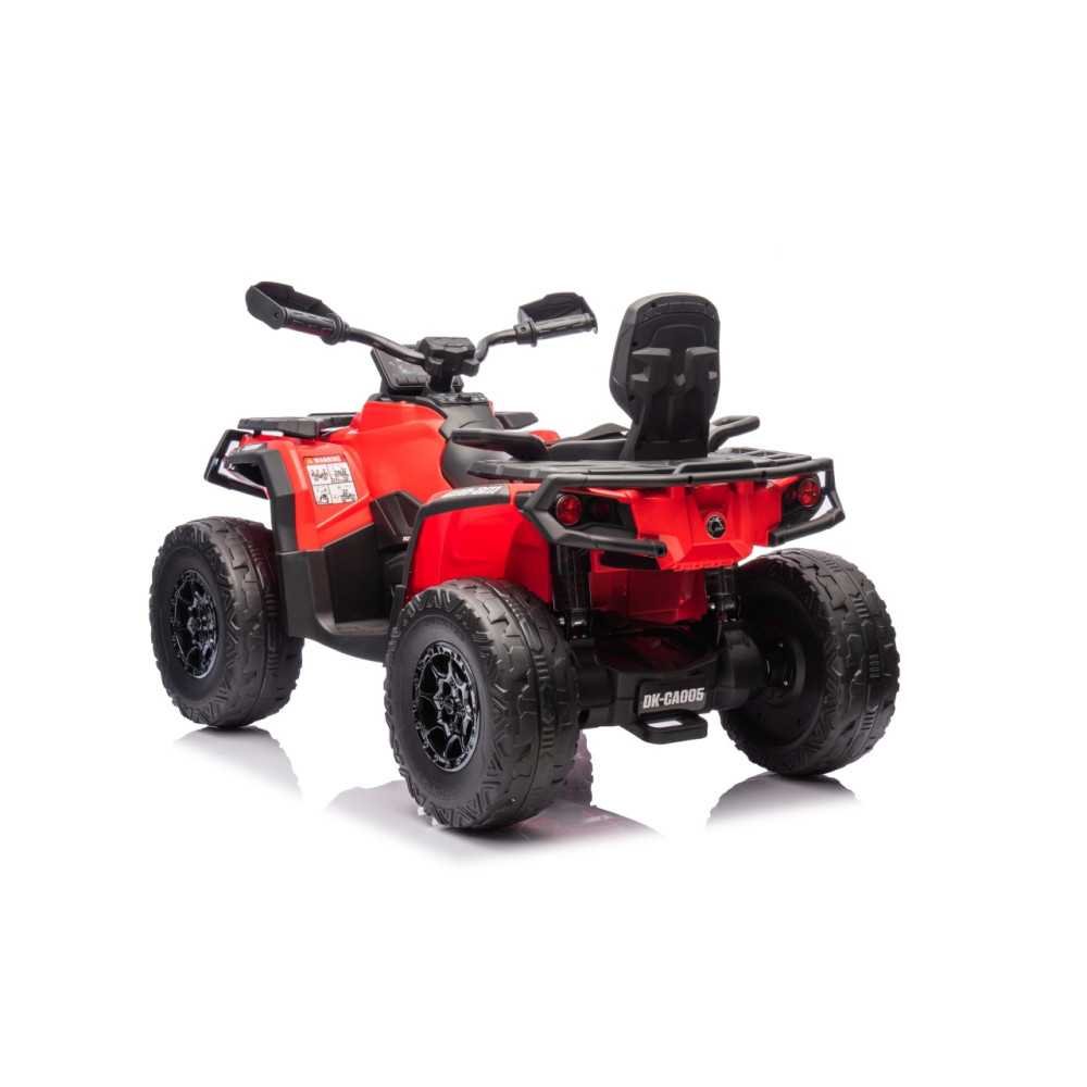 Elektrinis keturratis Can Am Outlander ATV nuotolinio valdymo, Red-Elektromobiliai vaikams, Keturračiai ir bagiai-e-vaikas