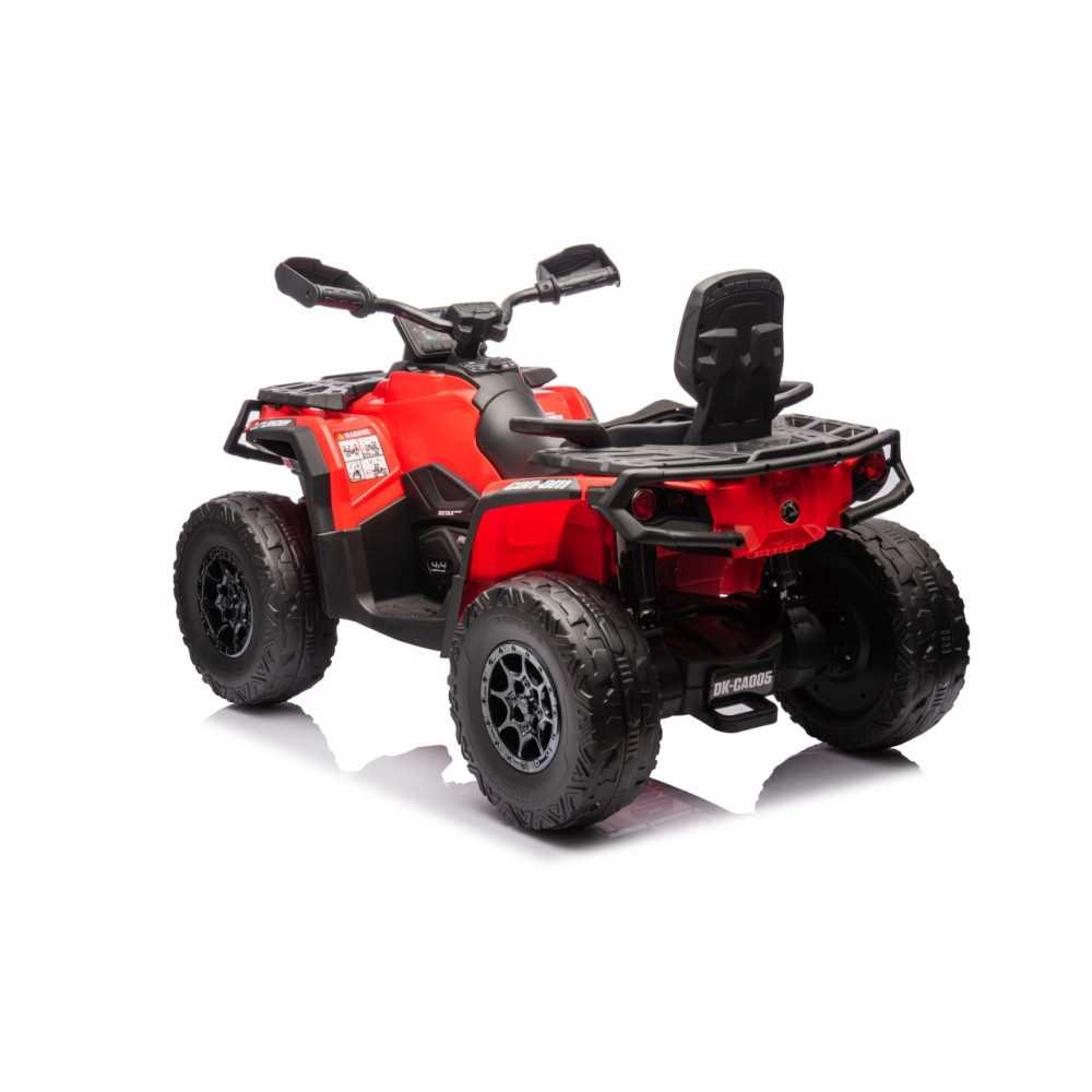 Elektrinis keturratis Can Am Outlander ATV nuotolinio valdymo, Red-Elektromobiliai vaikams, Keturračiai ir bagiai-e-vaikas