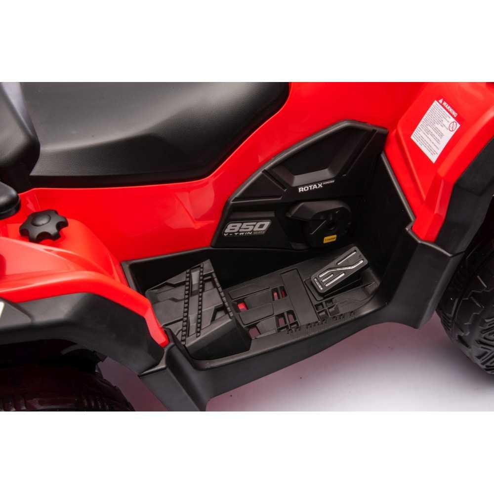 Elektrinis keturratis Can Am Outlander ATV nuotolinio valdymo, Red-Elektromobiliai vaikams, Keturračiai ir bagiai-e-vaikas