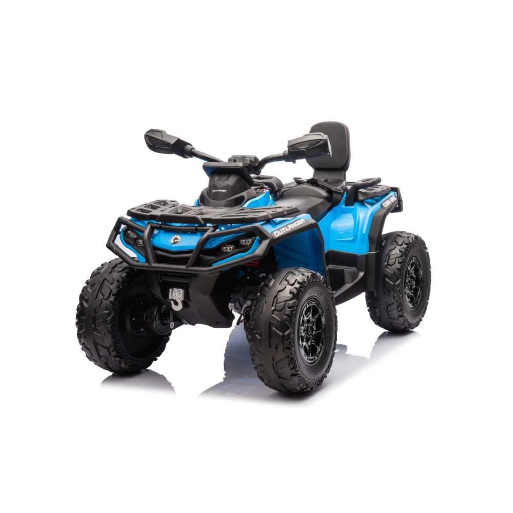 Elektrinis keturratis Can Am Outlander ATV nuotolinio valdymo, Blue-Elektromobiliai vaikams, Keturračiai ir bagiai-e-vaikas