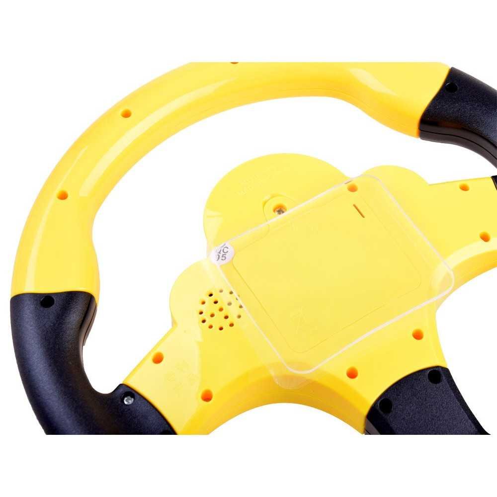 STEERING WHEEL Interactive toy Sound + light Vehicle sounds ZA3347