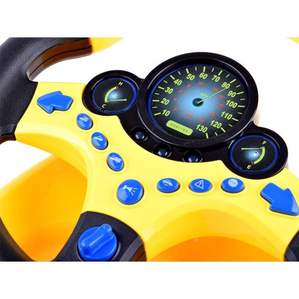 STEERING WHEEL Interactive toy Sound + light Vehicle sounds ZA3347