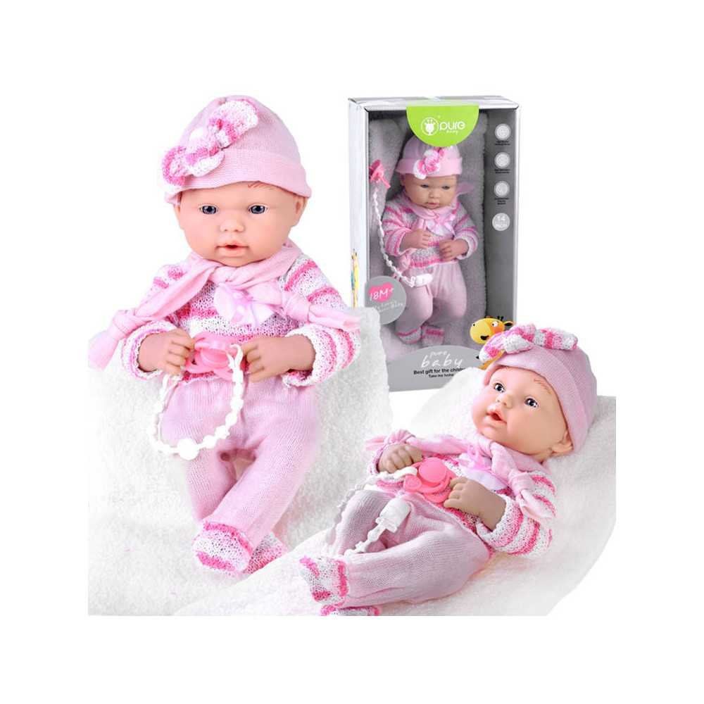 Bobas doll girl pacifier in the set Za4353