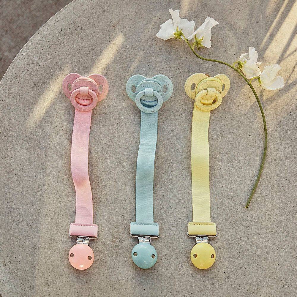 Elodie Details - Pacifier Clip Wood - Candy Pink