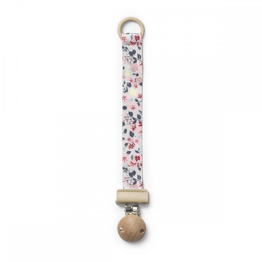 Elodie Details - Pacifier Clip Wood - Floating Flowers