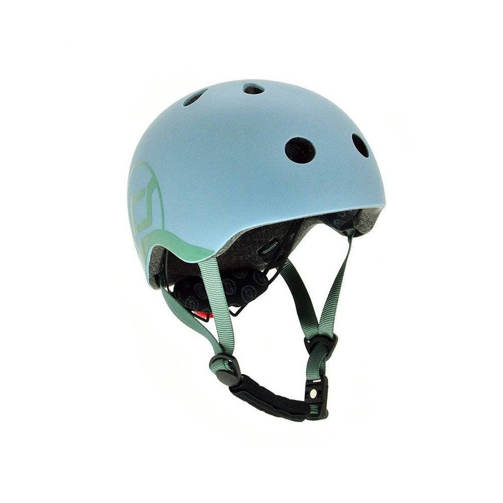 SCOOTANDRIDE - Kask XXS-S dla dzieci 1-5 lat Steel