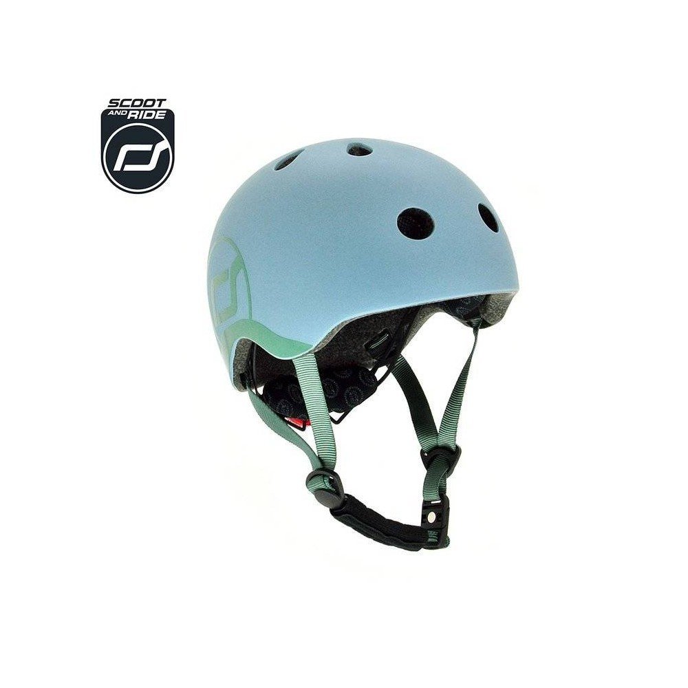 SCOOTANDRIDE - XXS-S helmet for children 1-5 years Steel