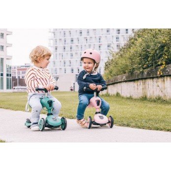 SCOOTANDRIDE - XXS-S helmet for children 1-5 years Steel