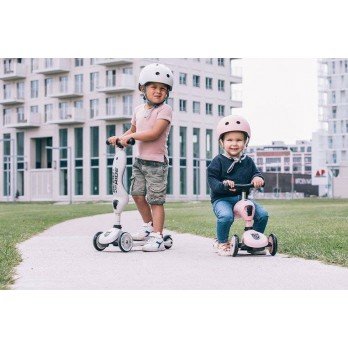 SCOOTANDRIDE - XXS-S helmet for children 1-5 years Steel