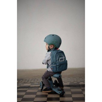 SCOOTANDRIDE - XXS-S helmet for children 1-5 years Steel