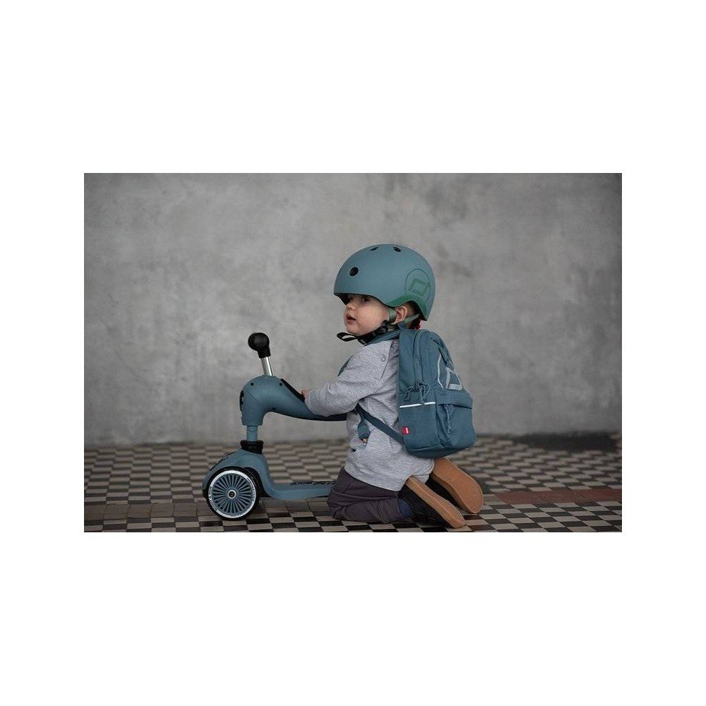 SCOOTANDRIDE - XXS-S helmet for children 1-5 years Blueberry