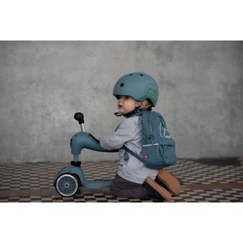 SCOOTANDRIDE - XXS-S helmet for children 1-5 years Blueberry