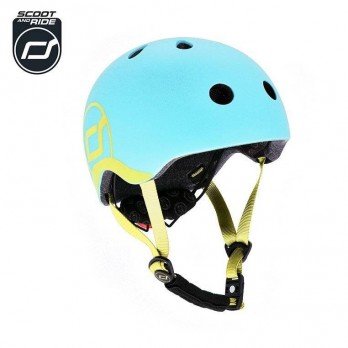 SCOOTANDRIDE - XXS-S helmet for children 1-5 years Blueberry