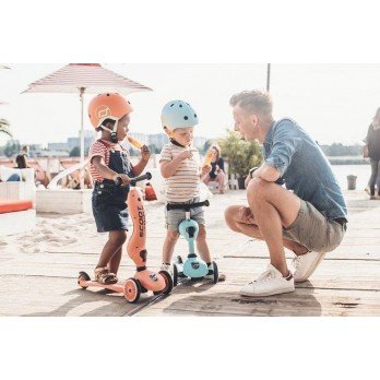 SCOOTANDRIDE - XXS-S helmet for children 1-5 years Peach