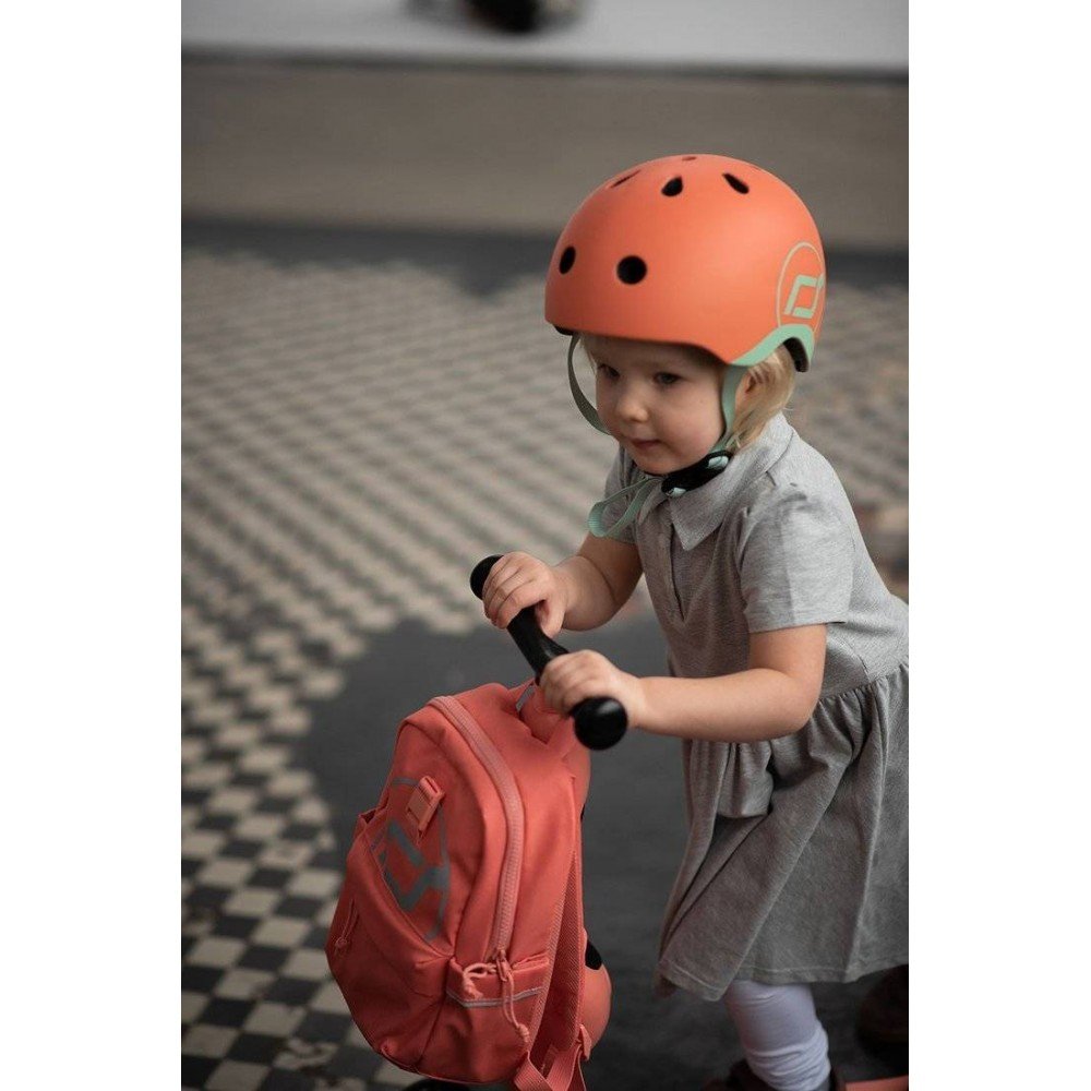 SCOOTANDRIDE - XXS-S helmet for children 1-5 years Peach