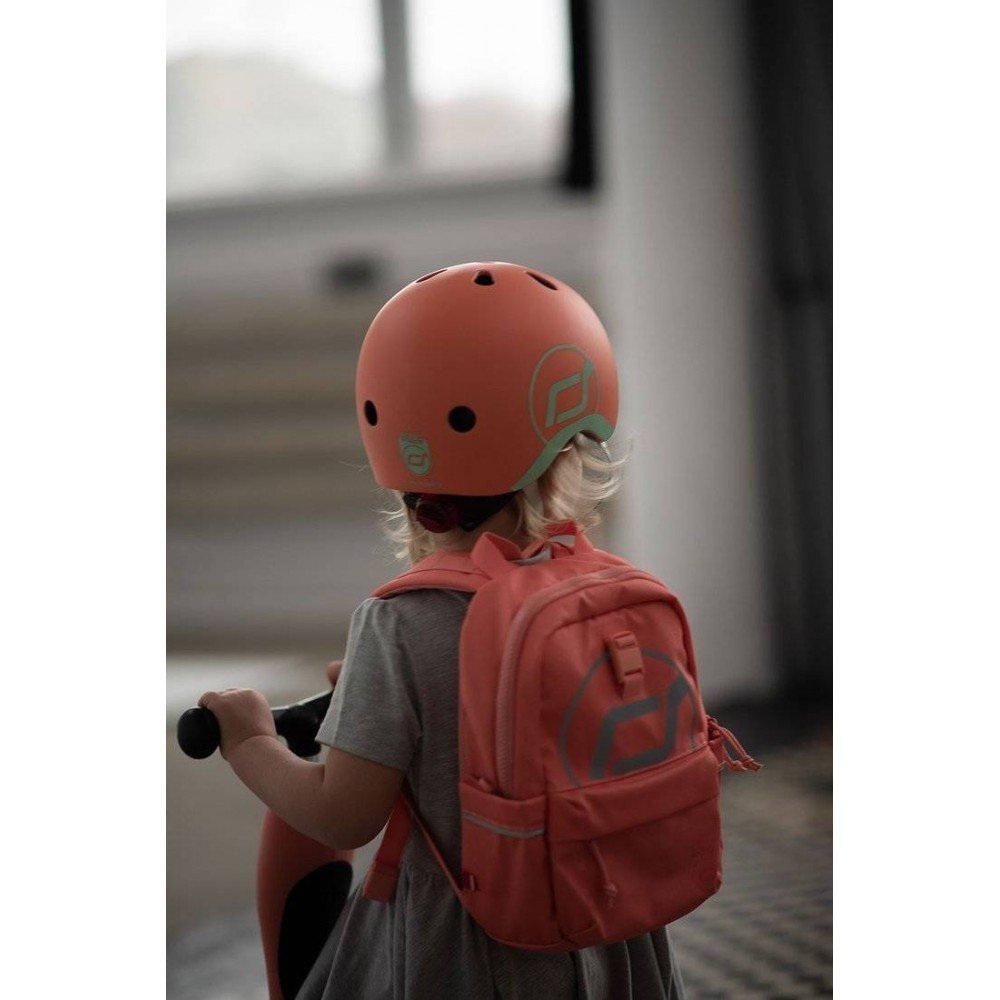 SCOOTANDRIDE - XXS-S helmet for children 1-5 years Peach