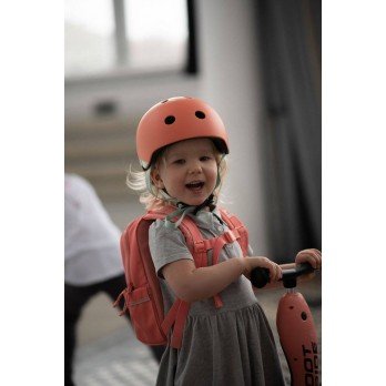 SCOOTANDRIDE - XXS-S helmet for children 1-5 years Peach