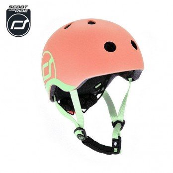 SCOOTANDRIDE - XXS-S helmet for children 1-5 years Peach