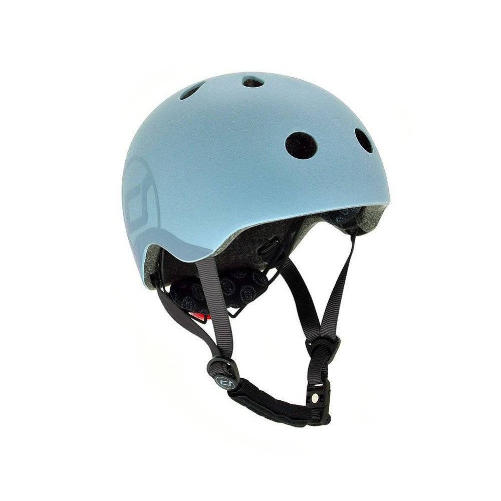 SCOOTANDRIDE - S-M helmet for children 3+ Steel
