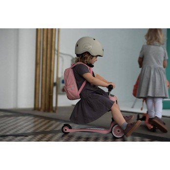 SCOOTANDRIDE - S-M helmet for children 3+ Steel