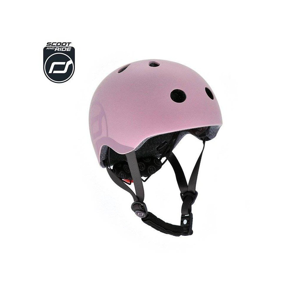 SCOOTANDRIDE - S-M helmet for children 3+ Rose