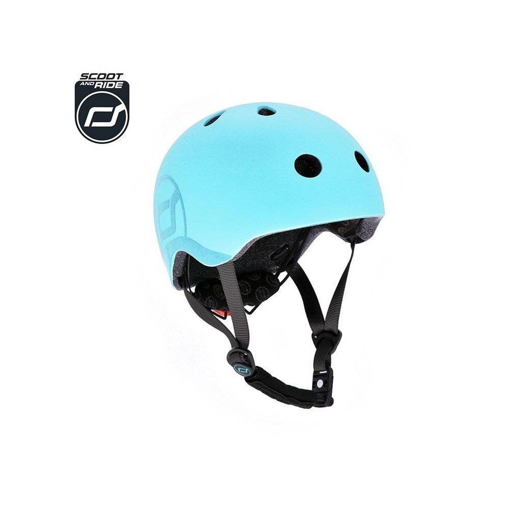 SCOOTANDRIDE - Kask S-M dla dzieci 3+ Blueberry